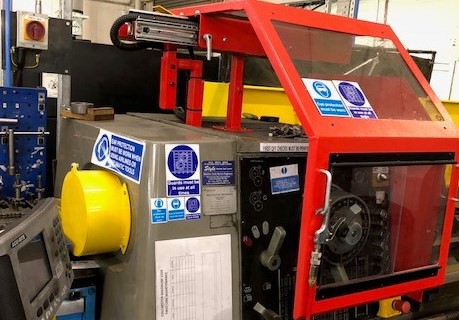 Machine guarding at Ellesmere Port, UK, facility