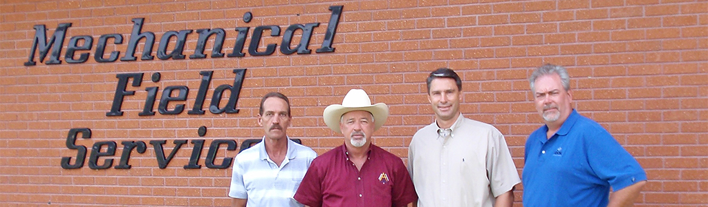 Cook Mechanical Field Services team, 2009